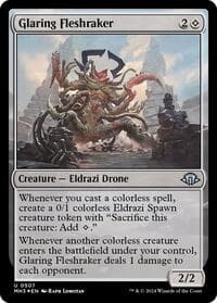Glaring Fleshraker (Ripple Foil) - Modern Horizons 3 - Magic: The Gathering card