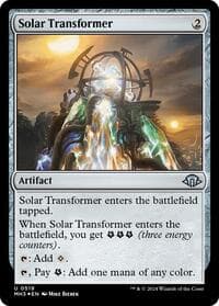 Solar Transformer (Ripple Foil) - Modern Horizons 3 - Magic: The Gathering card