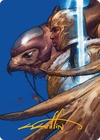 Arna Kennerud, Skycaptain Art Card (Gold-Stamped Signature) - Art Series: Modern Horizons 3 - Magic: The Gathering card