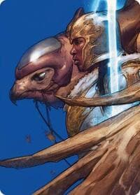 Arna Kennerud, Skycaptain Art Card - Art Series: Modern Horizons 3 - Magic: The Gathering card