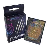 Holographic Perfect Fits - Particle (100-Pack) - Prismatic Defender Card Sleeves - Card Sleeves card