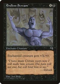 Endless Scream - Tempest - Magic: The Gathering card