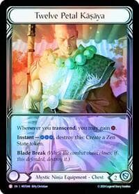 Twelve Petal Kasaya (Extended Art) - Part the Mistveil - Flesh and Blood TCG card