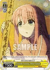 Seaside Scenery, Hitori Gotoh - BOCCHI THE ROCK! - Weiss Schwarz card
