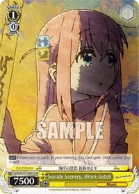 Seaside Scenery, Hitori Gotoh (SR) - BOCCHI THE ROCK! - Weiss Schwarz card