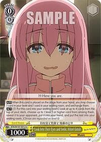 Look Into Their Eyes and Smile, Hitori Gotoh - BOCCHI THE ROCK! - Weiss Schwarz card