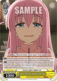 Look Into Their Eyes and Smile, Hitori Gotoh (SR) - BOCCHI THE ROCK! - Weiss Schwarz card