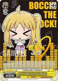 Plea in a Sudden Turn of Events, Nijika Ijichi (KBR) - BOCCHI THE ROCK! - Weiss Schwarz card