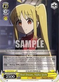 Real Dream, Nijika Ijichi - BOCCHI THE ROCK! - Weiss Schwarz card