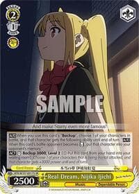 Real Dream, Nijika Ijichi (SR) - BOCCHI THE ROCK! - Weiss Schwarz card