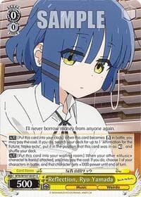 Reflection, Ryo Yamada - BOCCHI THE ROCK! - Weiss Schwarz card