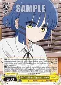Reflection, Ryo Yamada (SR) - BOCCHI THE ROCK! - Weiss Schwarz card