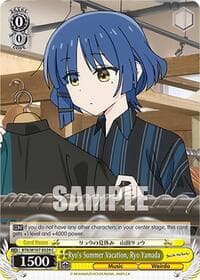 Ryo's Summer Vacation, Ryo Yamada - BOCCHI THE ROCK! - Weiss Schwarz card