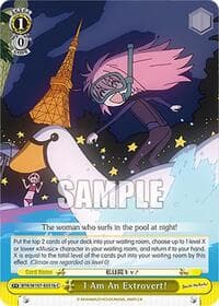 I Am An Extrovert! (B) - BOCCHI THE ROCK! - Weiss Schwarz card