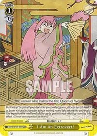 I Am An Extrovert! - BOCCHI THE ROCK! - Weiss Schwarz card