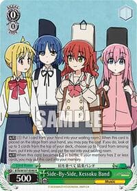 Side-By-Side, Kessoku Band - BOCCHI THE ROCK! - Weiss Schwarz card