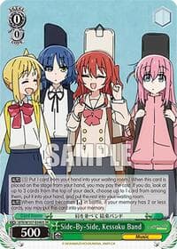 Side-By-Side, Kessoku Band (SR) - BOCCHI THE ROCK! - Weiss Schwarz card