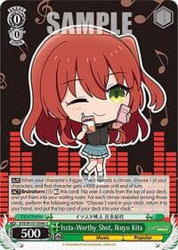 Issta-Worthy Shot, Ikuyo Kita - BOCCHI THE ROCK! - Weiss Schwarz card