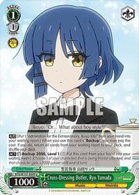 Cross-Dressing Butler, Ryo Yamada - BOCCHI THE ROCK! - Weiss Schwarz card