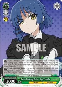 Cross-Dressing Butler, Ryo Yamada (SR) - BOCCHI THE ROCK! - Weiss Schwarz card