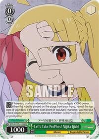 Let's Take ProPhos! Nijika Ijichi (SR) - BOCCHI THE ROCK! - Weiss Schwarz card