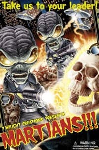 Martians!!! Board Game - Twilight Creations - Boardgames card
