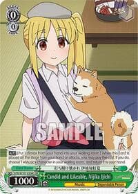 Candid and Likeable, Nijika Ijichi (SR) - BOCCHI THE ROCK! - Weiss Schwarz card