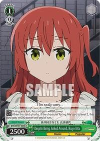 Despite Being Jerked Around, Ikuyo Kita - BOCCHI THE ROCK! - Weiss Schwarz card
