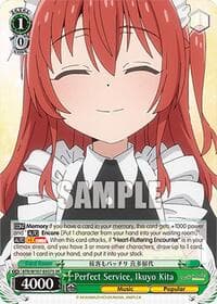 Perfect Service, Ikuyo Kita (SR) - BOCCHI THE ROCK! - Weiss Schwarz card