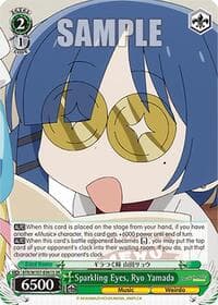 Sparkling Eyes, Ryo Yamada (SR) - BOCCHI THE ROCK! - Weiss Schwarz card