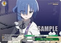 My Own Color (OFR) - BOCCHI THE ROCK! - Weiss Schwarz card