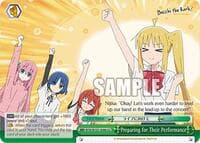 Preparing for Their Performance - BOCCHI THE ROCK! - Weiss Schwarz card