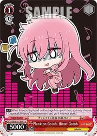 Plankton Gotoh, Hitori Gotoh - BOCCHI THE ROCK! - Weiss Schwarz card