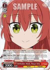 Orthodox Maid, Ikuyo Kita - BOCCHI THE ROCK! - Weiss Schwarz card