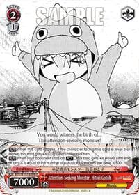 Attention-Seeking Monster, Hitori Gotoh - BOCCHI THE ROCK! - Weiss Schwarz card
