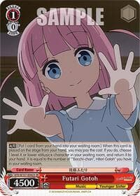 Futari Gotoh (SR) - BOCCHI THE ROCK! - Weiss Schwarz card