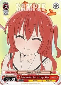 Extroverted Aura, Ikuyo Kita (SR) - BOCCHI THE ROCK! - Weiss Schwarz card