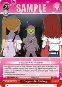 Disgraceful History (96b) - BOCCHI THE ROCK! - Weiss Schwarz card