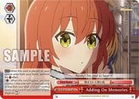 Adding On Memories - BOCCHI THE ROCK! - Weiss Schwarz card