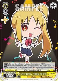 Energetic, Nijika Ijichi - BOCCHI THE ROCK! - Weiss Schwarz card