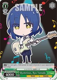 Mysterious, Ryo Yamada - BOCCHI THE ROCK! - Weiss Schwarz card