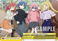First Picture Taken With Everyone - BOCCHI THE ROCK! - Weiss Schwarz card