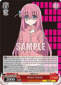 Hitori Gotoh - BOCCHI THE ROCK! - Weiss Schwarz card