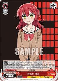 Ikuyo Kita - BOCCHI THE ROCK! - Weiss Schwarz card