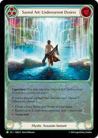 Sacred Art: Undercurrent Desires - FAB232 - Flesh and Blood: Promo Cards - Flesh and Blood TCG card