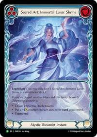 Sacred Art: Immortal Lunar Shrine - FAB234 - Flesh and Blood: Promo Cards - Flesh and Blood TCG card