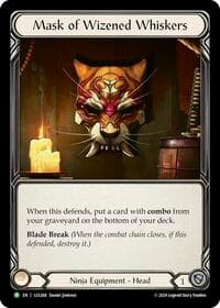 Mask of Wizened Whiskers - LGS268 - Flesh and Blood: Promo Cards - Flesh and Blood TCG card