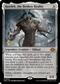 Kozilek, the Broken Reality - Prerelease Cards - Magic: The Gathering card