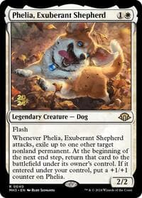 Phelia, Exuberant Shepherd - Prerelease Cards - Magic: The Gathering card