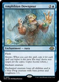 Amphibian Downpour - Prerelease Cards - Magic: The Gathering card